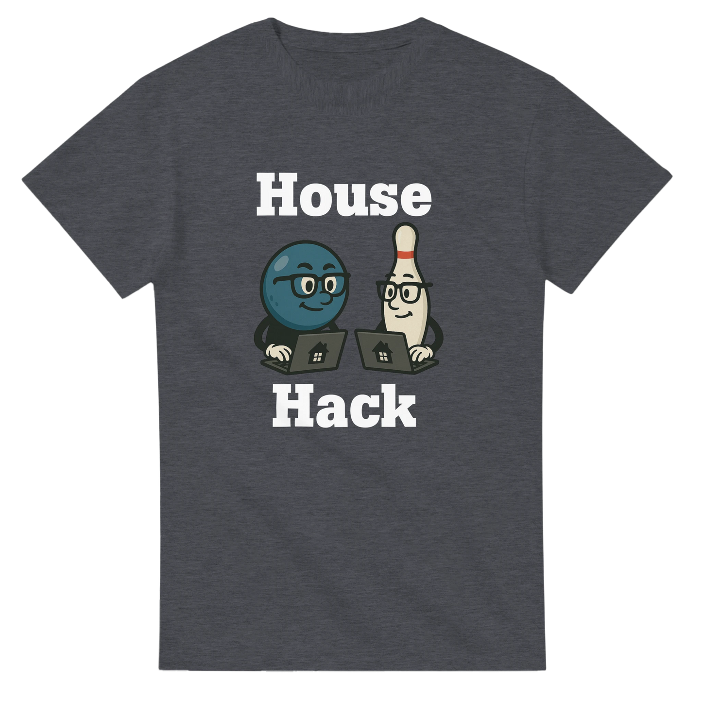 Heavyweight Unisex Crewneck T-shirt | House Hack