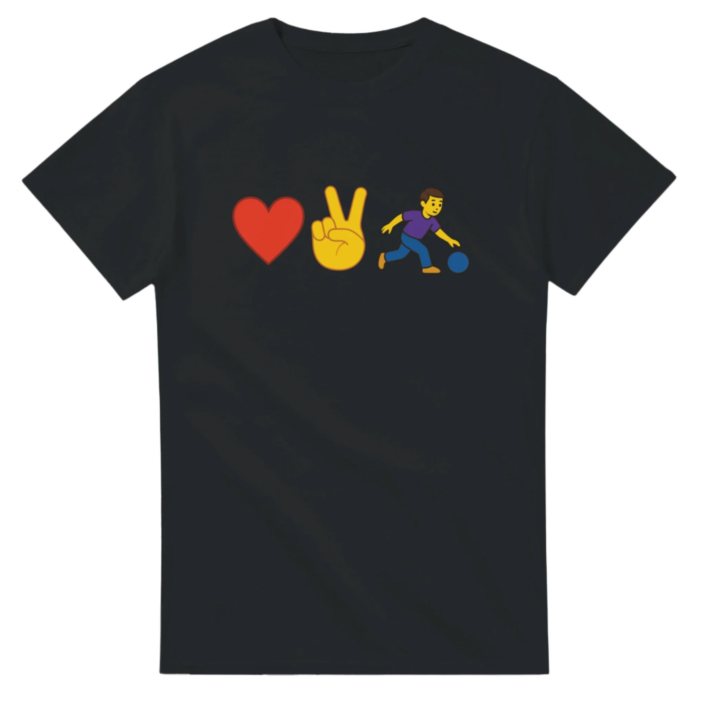 Heavyweight Unisex Crewneck T-shirt | Love2Bowl