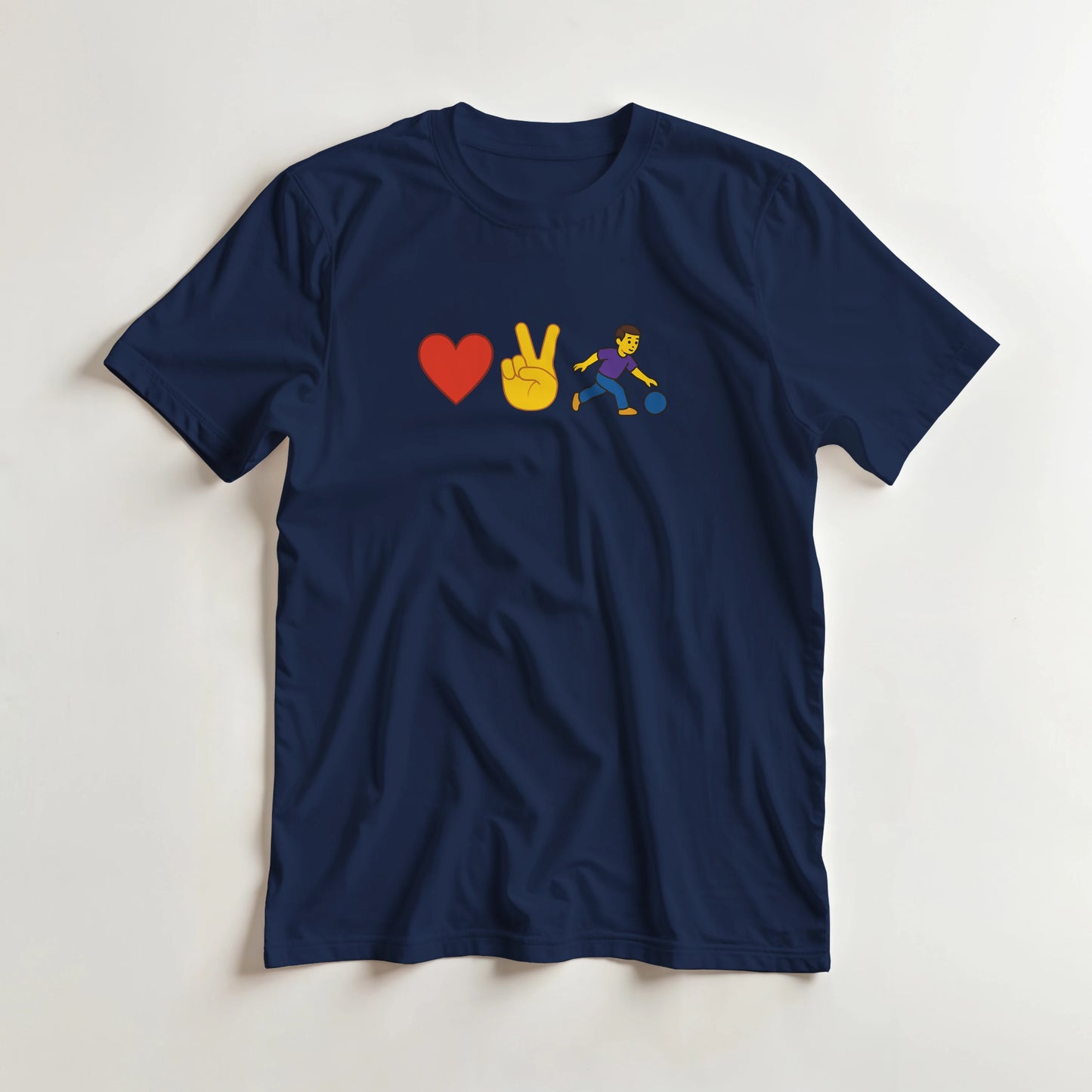 Heavyweight Unisex Crewneck T-shirt | Love2Bowl