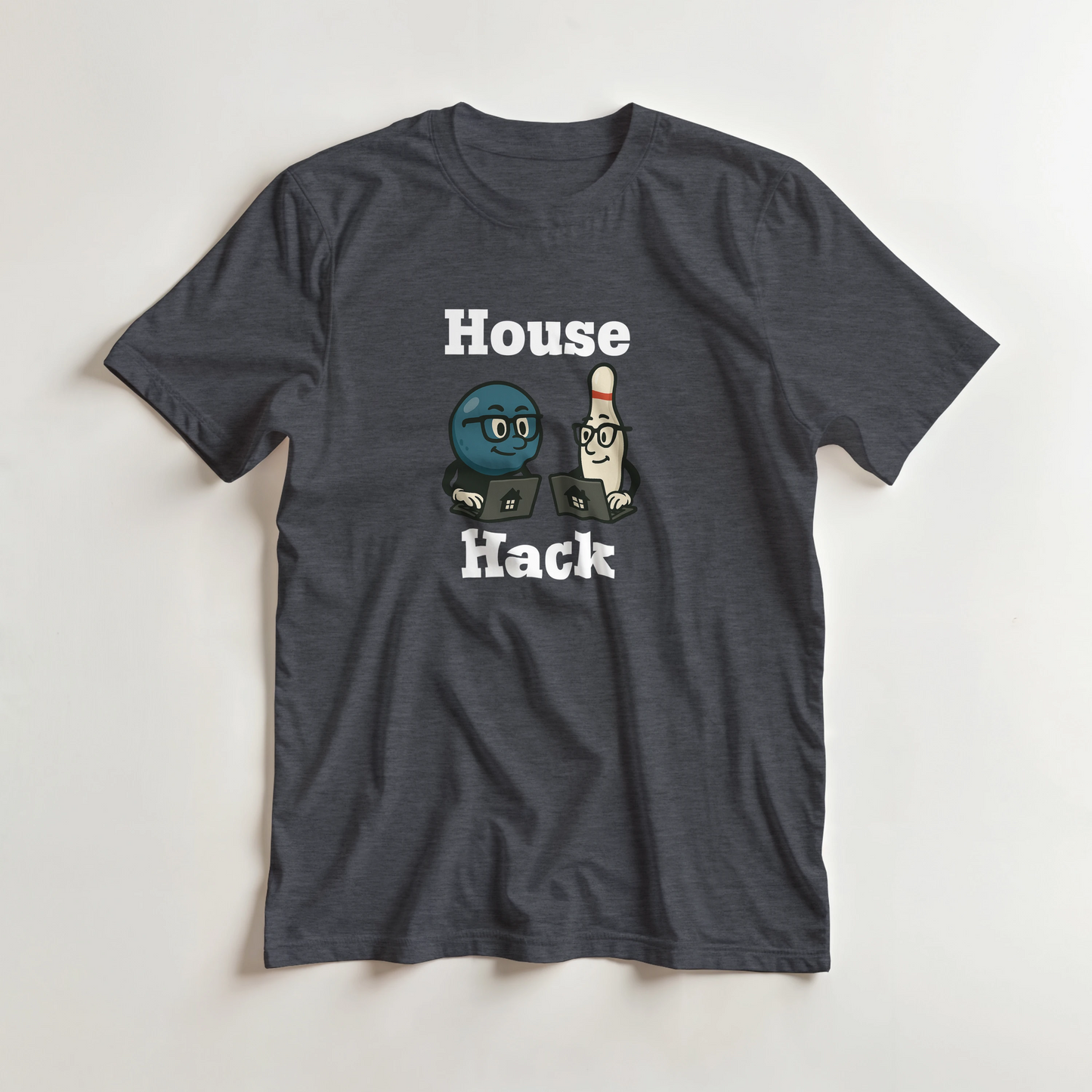 Heavyweight Unisex Crewneck T-shirt | House Hack