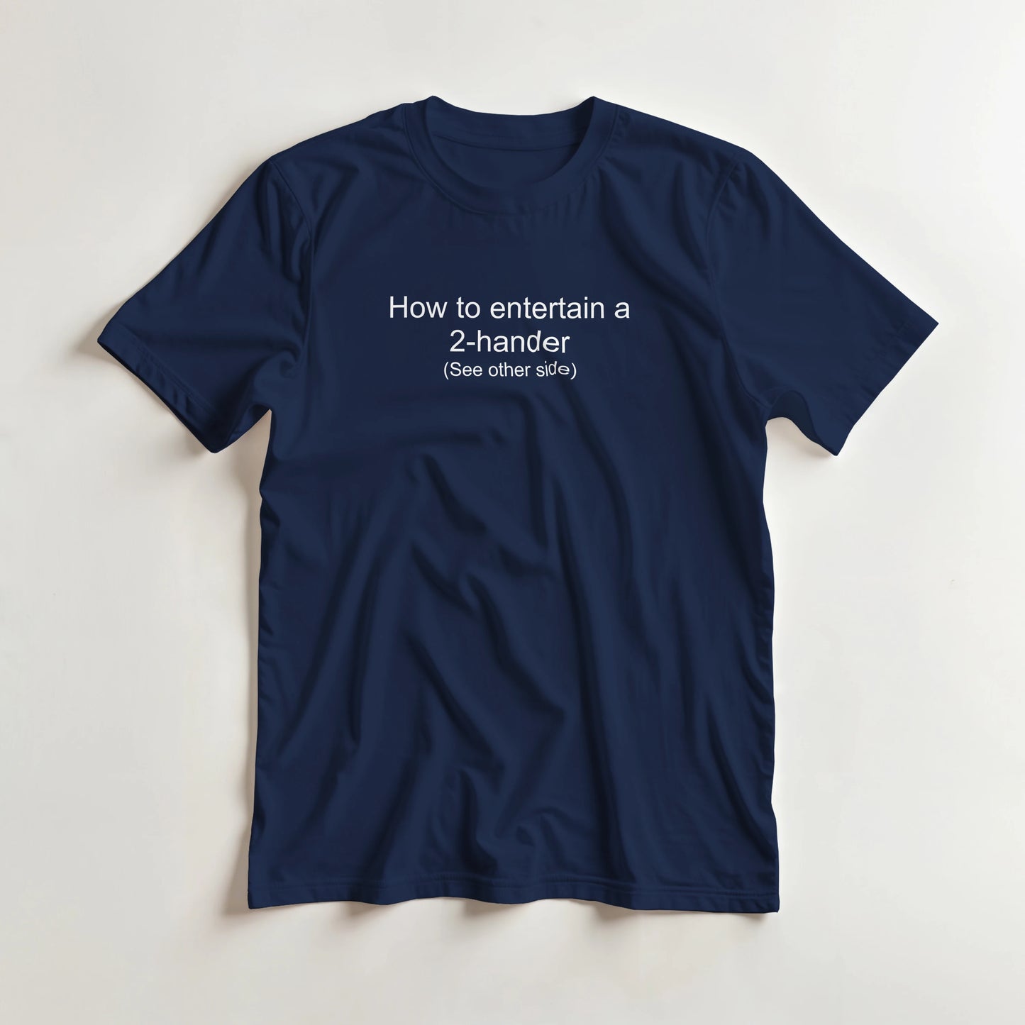 Heavyweight Unisex Crewneck T-shirt | How to entertain a 2-hander