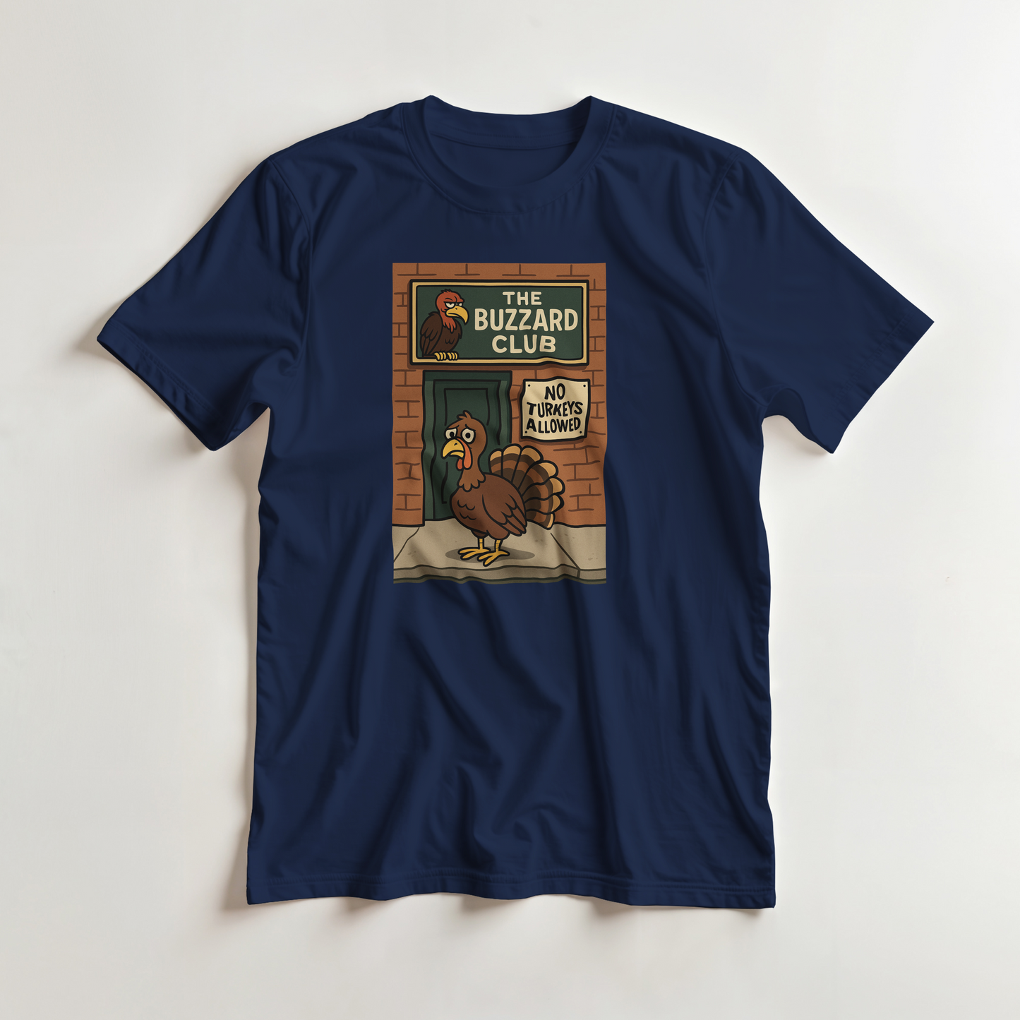 Heavyweight Unisex Crewneck T-shirt | Buzzard Club