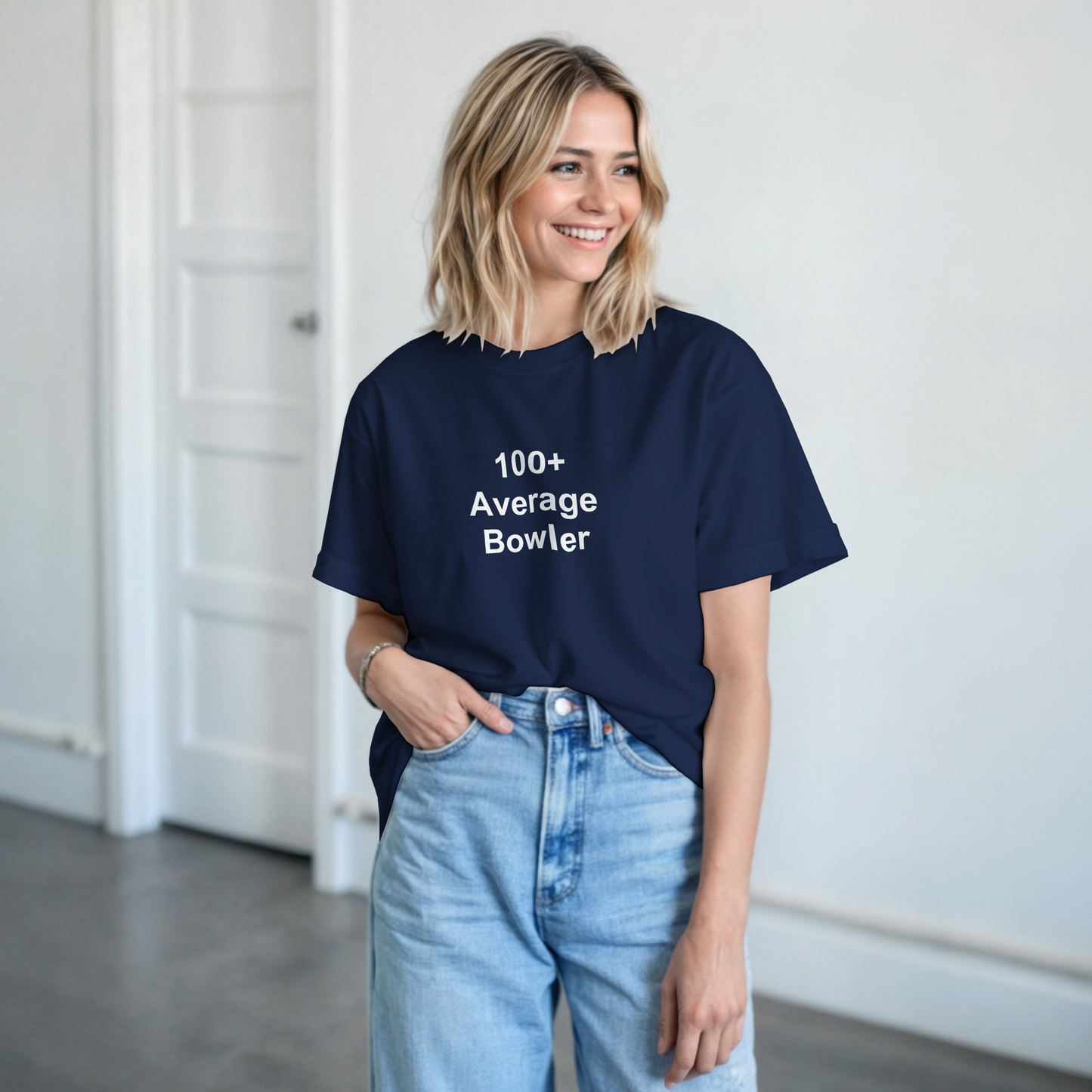 Heavyweight Unisex Crewneck T-shirt | 100+ average bowler