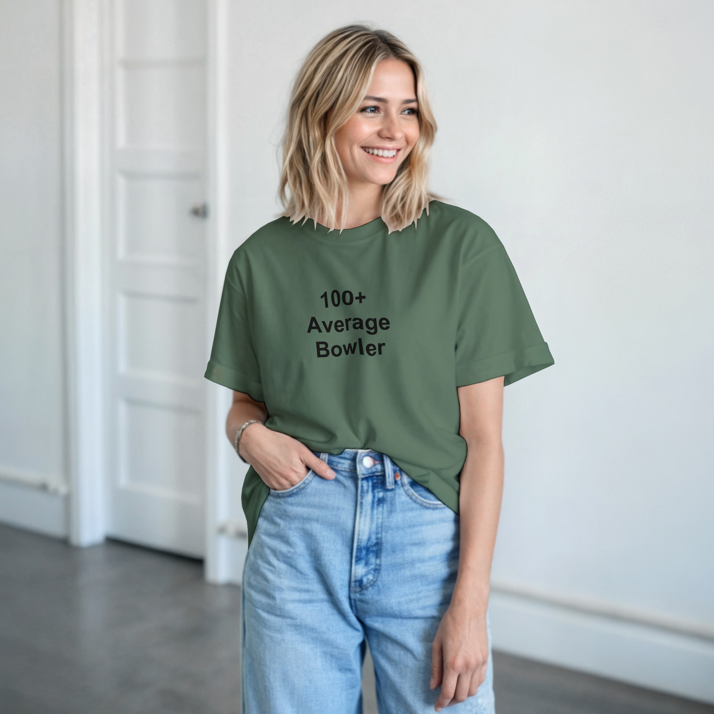 Heavyweight Unisex Crewneck T-shirt | 100+ average bowler