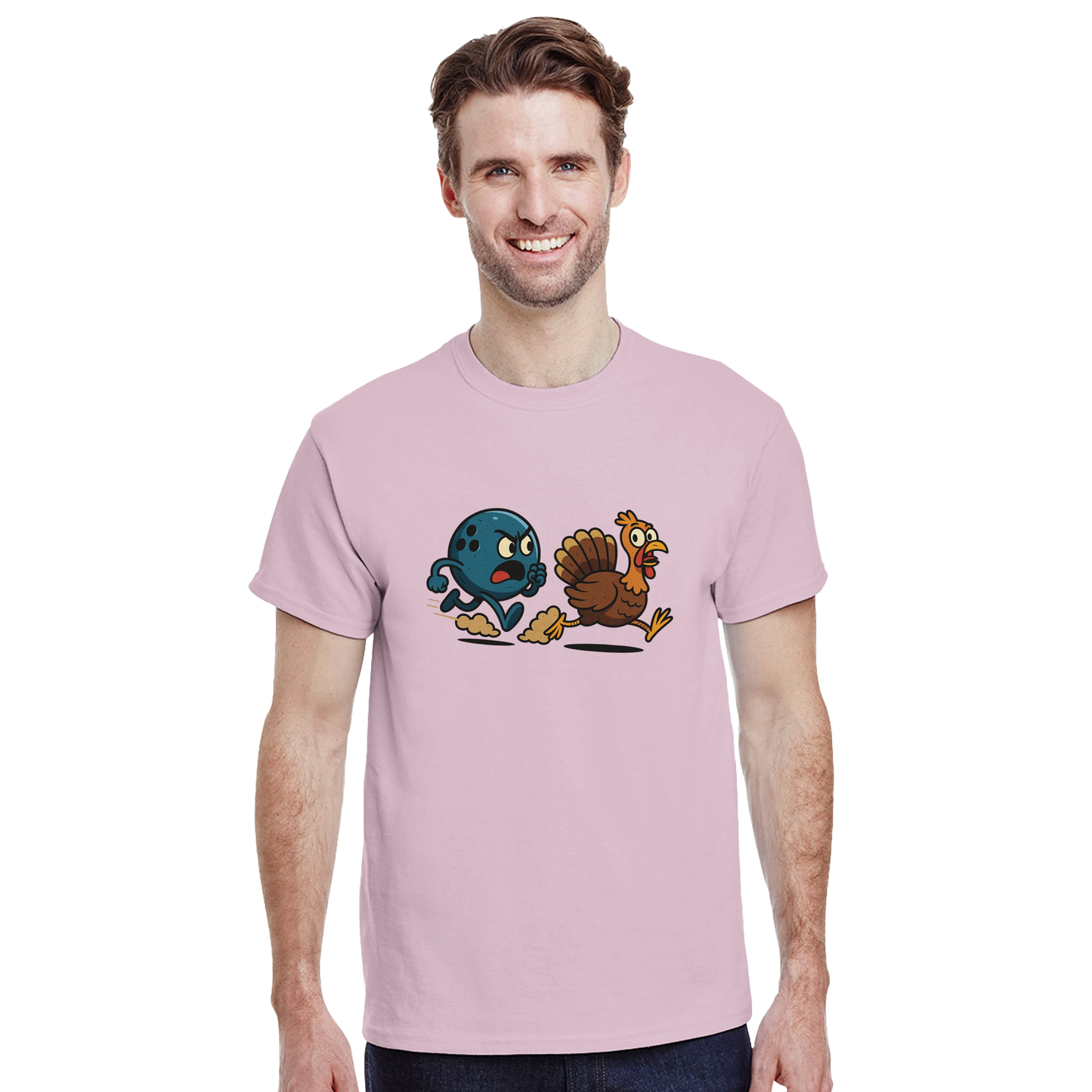 Heavyweight Unisex Crewneck T-shirt | Chasin' Turkeys