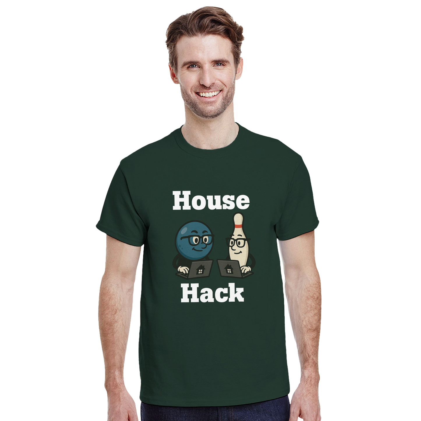 Heavyweight Unisex Crewneck T-shirt | House Hack