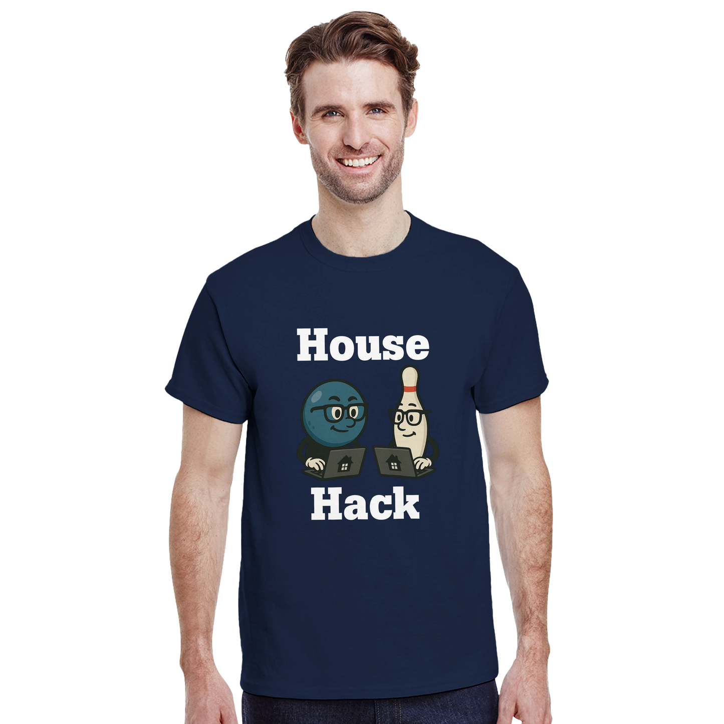 Heavyweight Unisex Crewneck T-shirt | House Hack