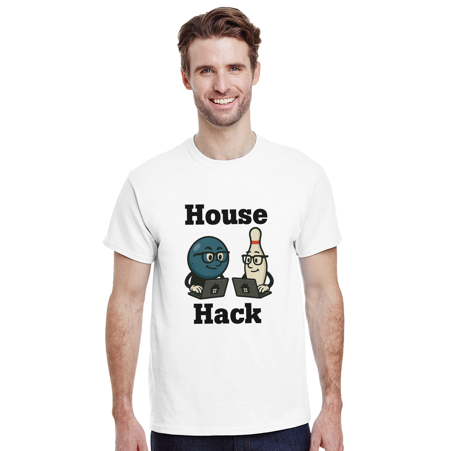 Heavyweight Unisex Crewneck T-shirt | House Hack