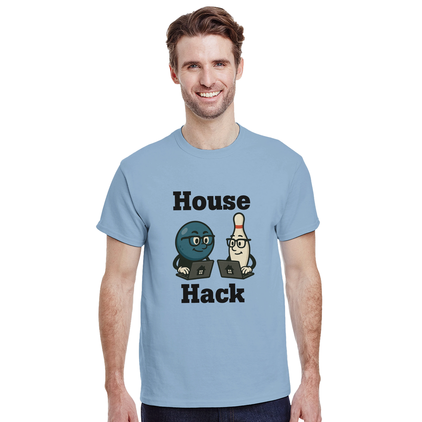 Heavyweight Unisex Crewneck T-shirt | House Hack