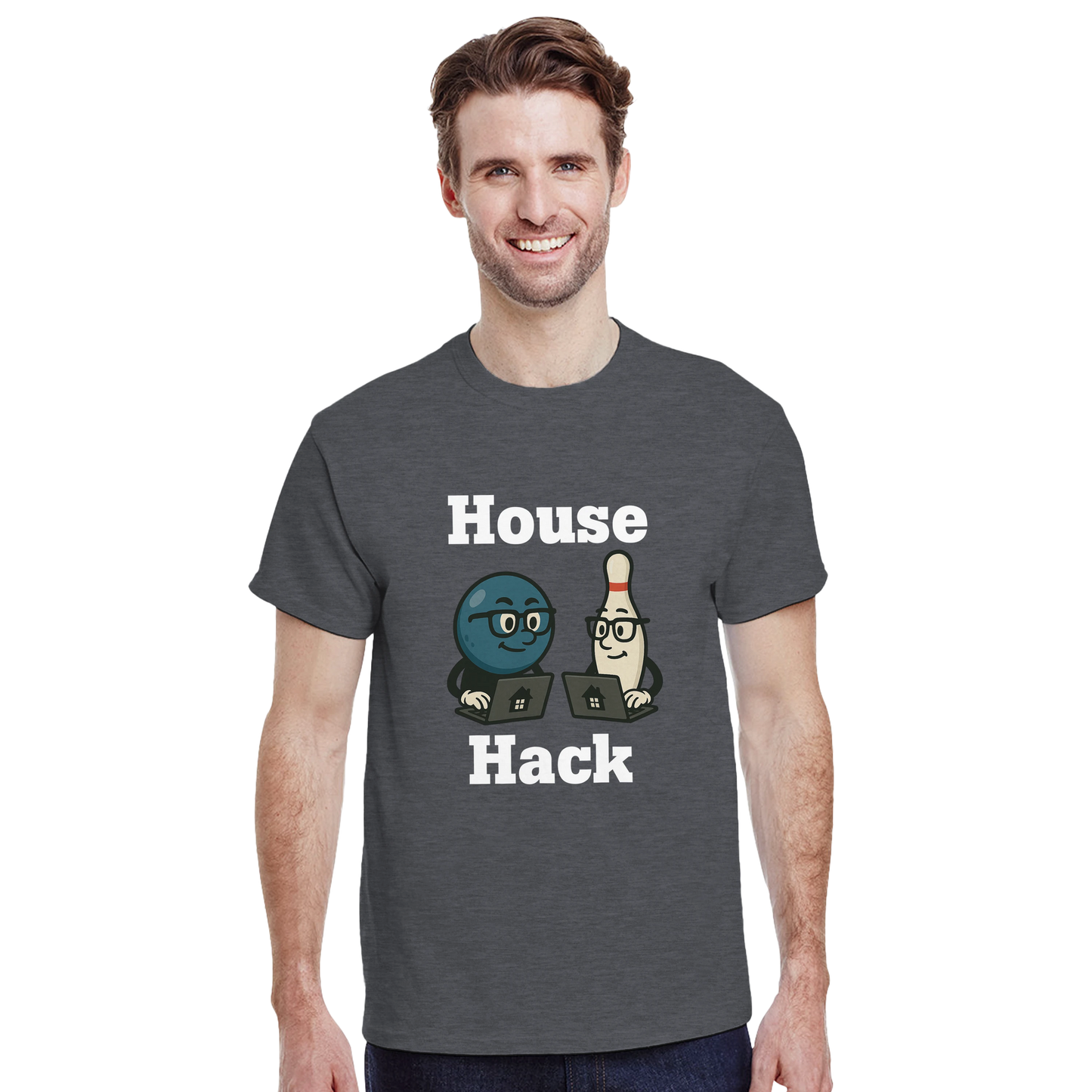 Heavyweight Unisex Crewneck T-shirt | House Hack